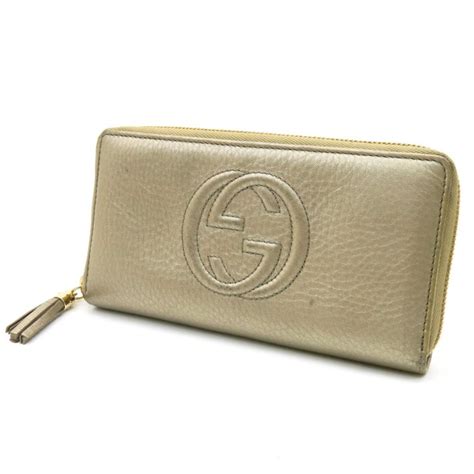 portafoglio gucci donna oro